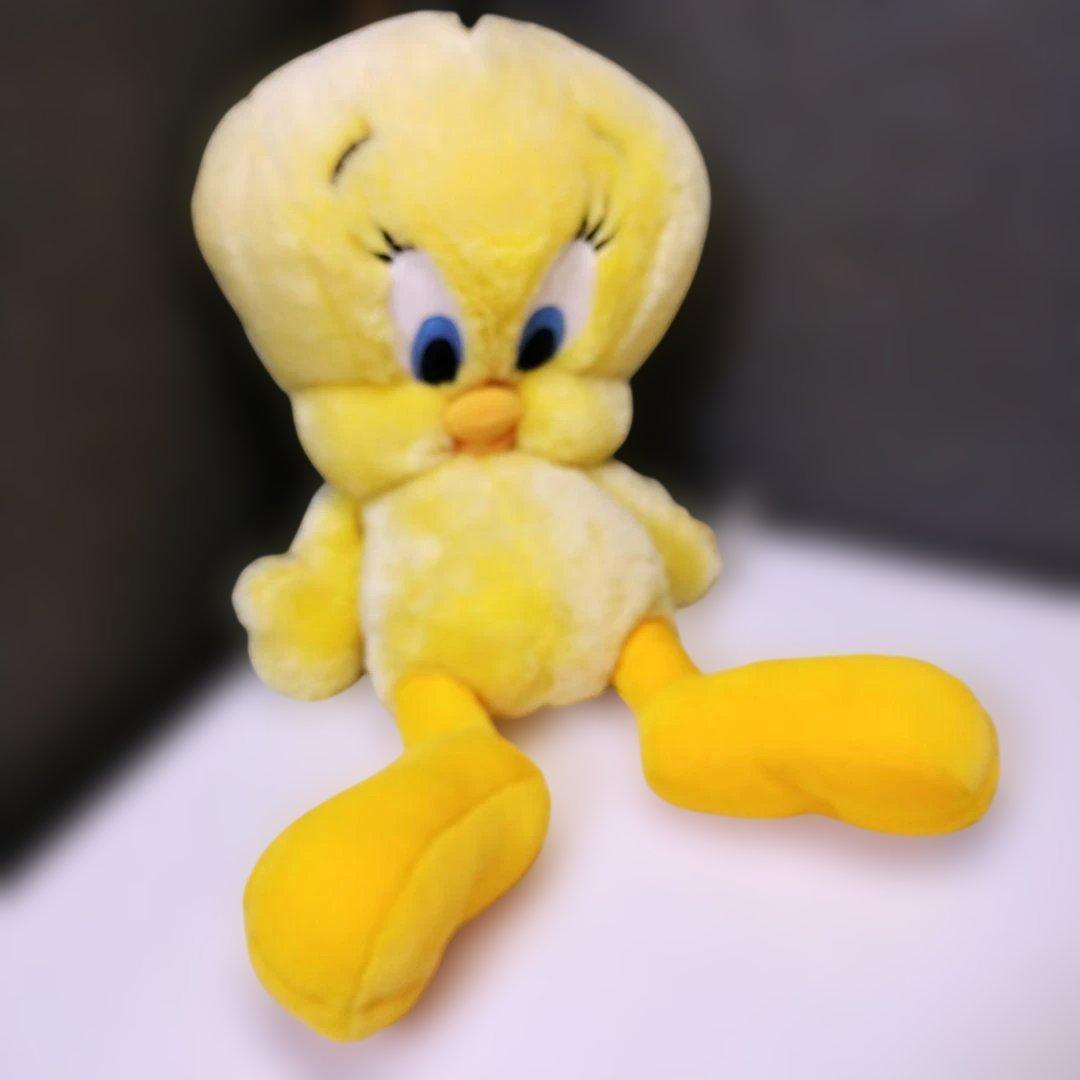 ワーナーブラザーズ　ストアー　トゥイーティー　特大ぬいぐるみ 　約60cm　希少