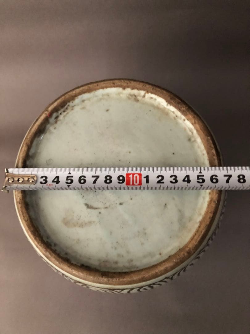 中国骨董　古美術　清朝　粉彩壺