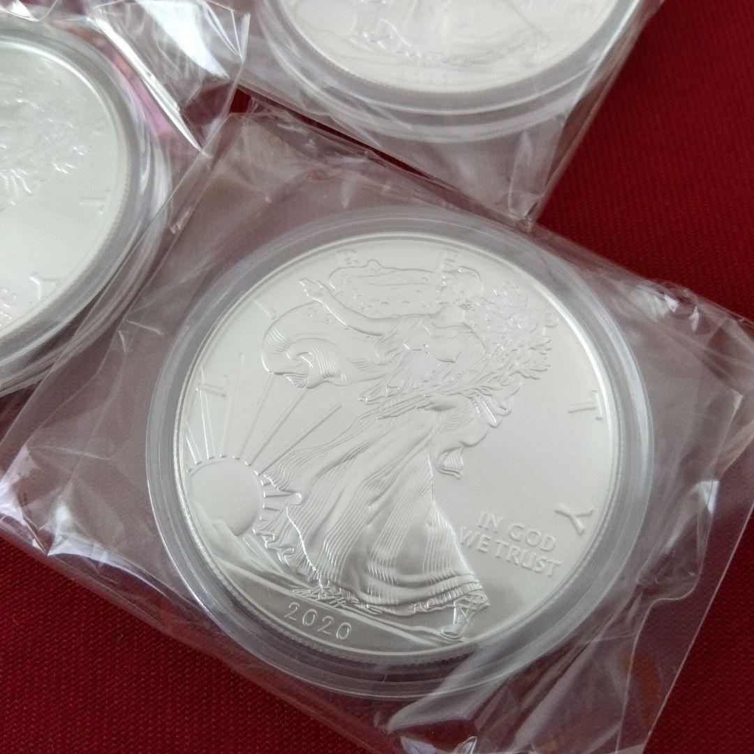 2020年 シルバー・ウォーキングリバティ 3枚セット