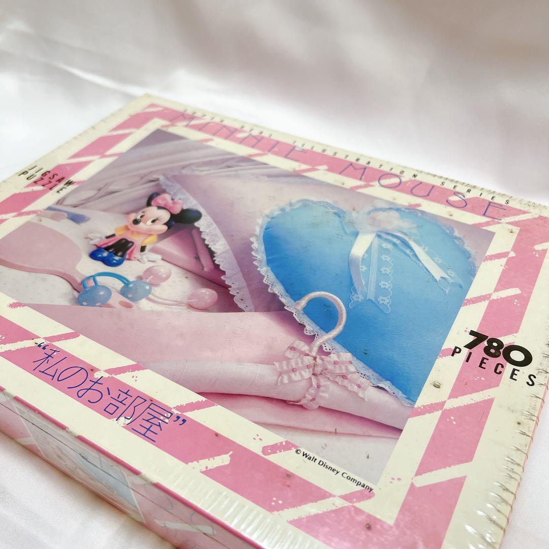 希少ミニーマウス【私のお部屋】テンヨー　ジグソーパズル　年代物　ディズニー未開封