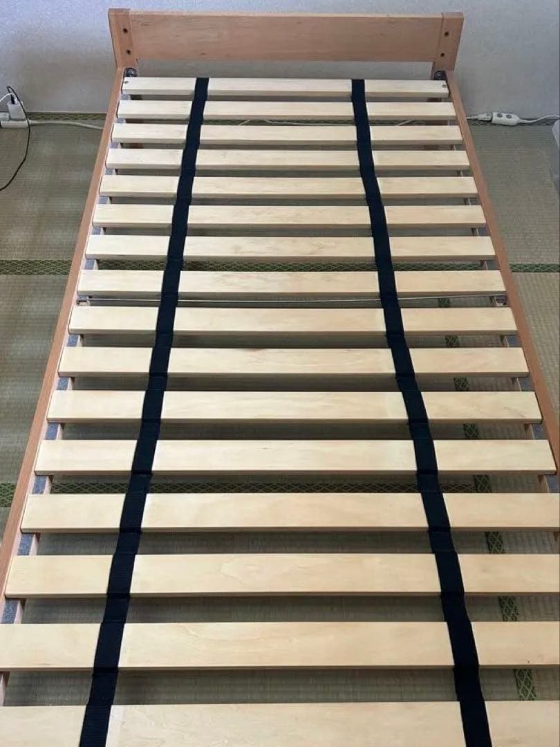 magniflex 木製 ベッドフレーム シングルサイズ