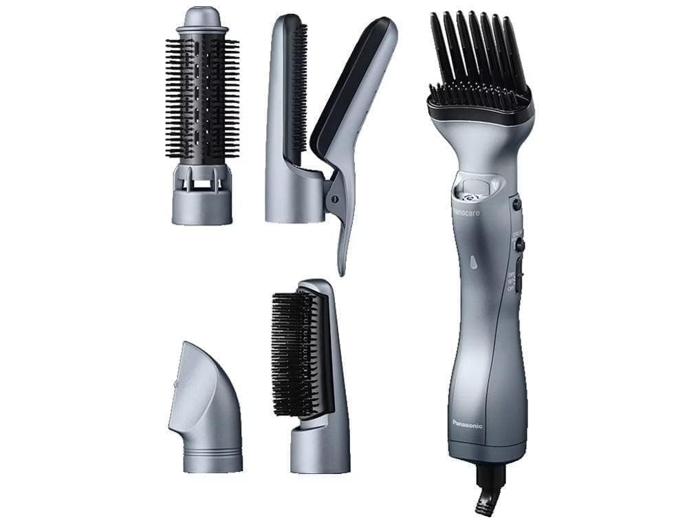 新品 Panasonic ナノケア くるくるドライヤー EH-KN9K-H