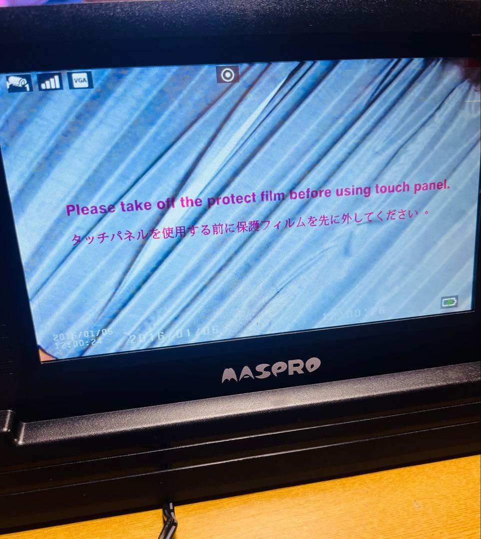 MASPRO ワイヤレスHDカメラセット 増設用カメラ3台付　WHC7M