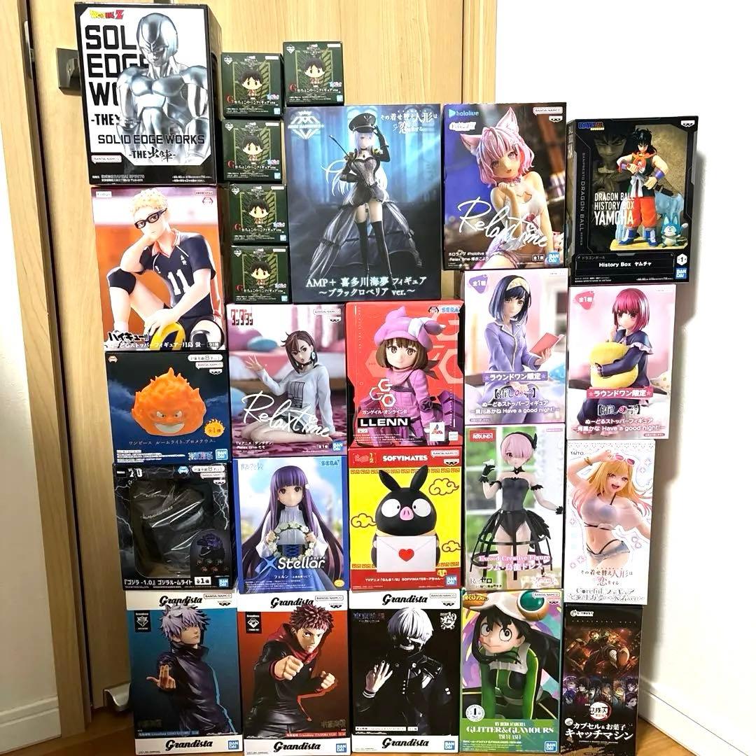 25個 プライズ フィギュア まとめ まとめ売り ヒロアカ 一番くじ ハイキュー