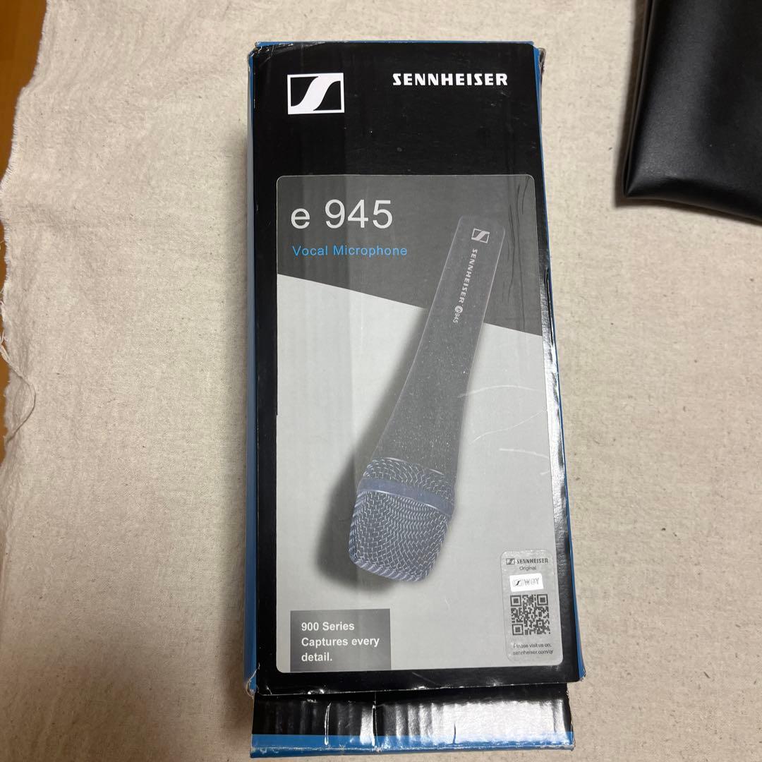 Sennheiser e 945 ダイナミックマイク・アーム・XLRケーブル付属