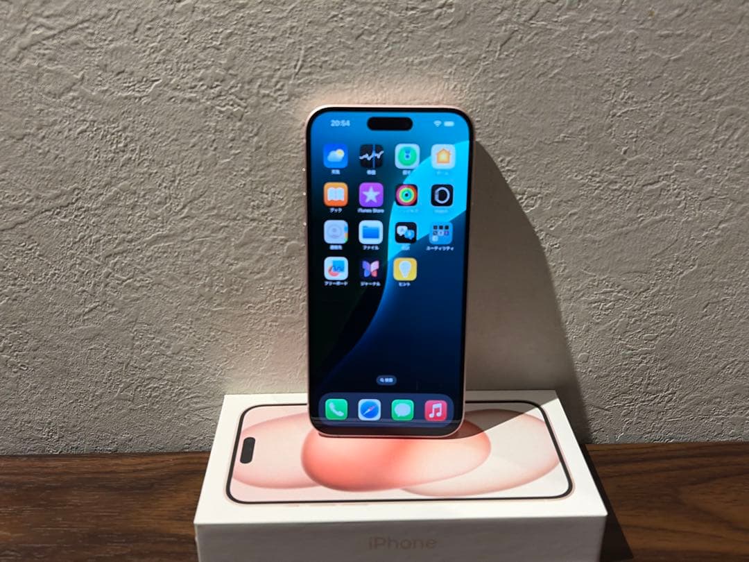 iPhone 15 plus 128GBピンク 本体(iFace付き)