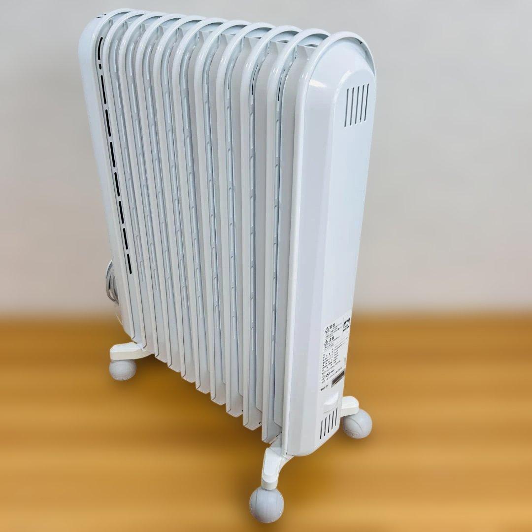 【美品】デロンギ アミカルド オイルヒーター ライトグレー RHJ45M1115