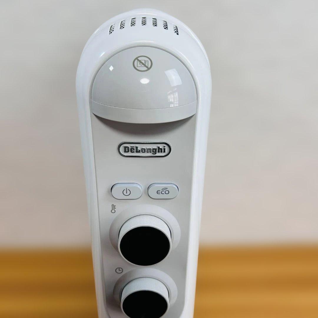 【美品】デロンギ アミカルド オイルヒーター ライトグレー RHJ45M1115