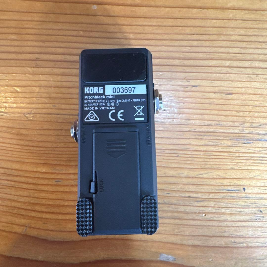 KORG Pitchblack mini チューナー