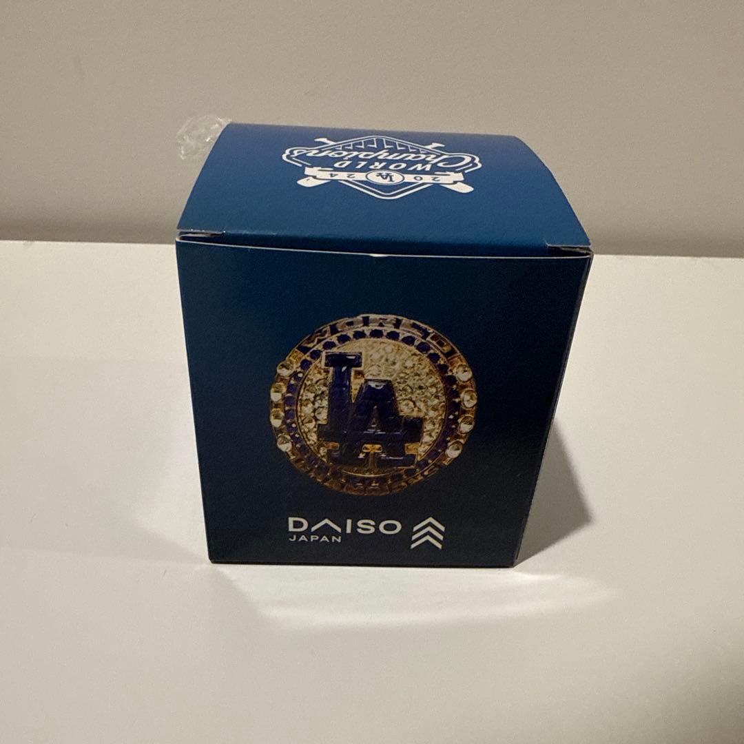 大谷翔平　ドジャース　優勝リング