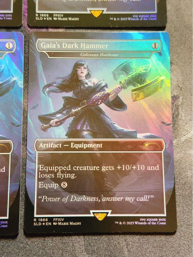 【foil】ガイアのイポスセスフィラ(巨像の鎚) 英語　4枚セット