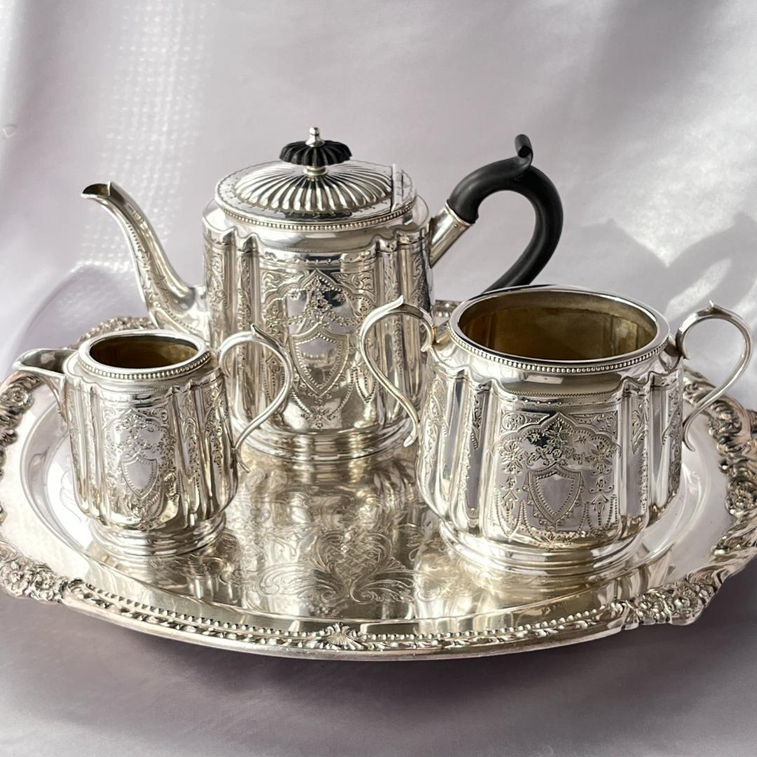 【Joseph Rodgers】 エドワーディアンのティーセット