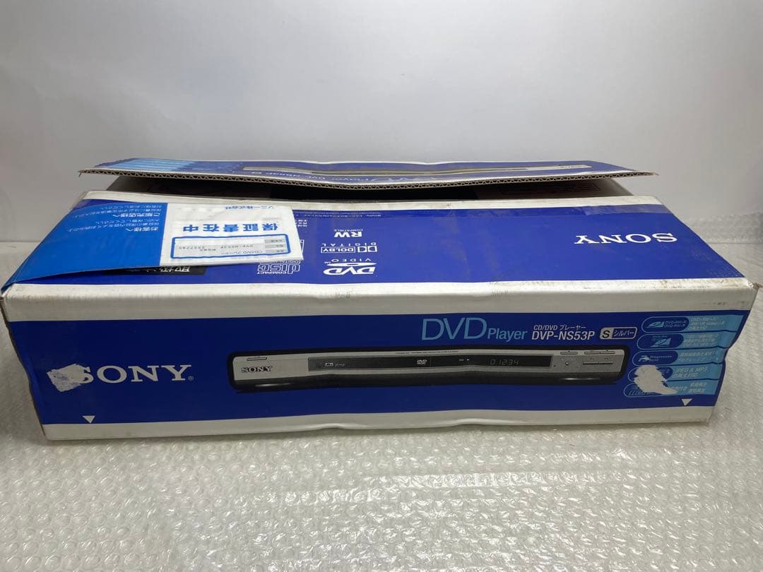 【SONY】DVDプレーヤー　DVP-NS53P 未使用品