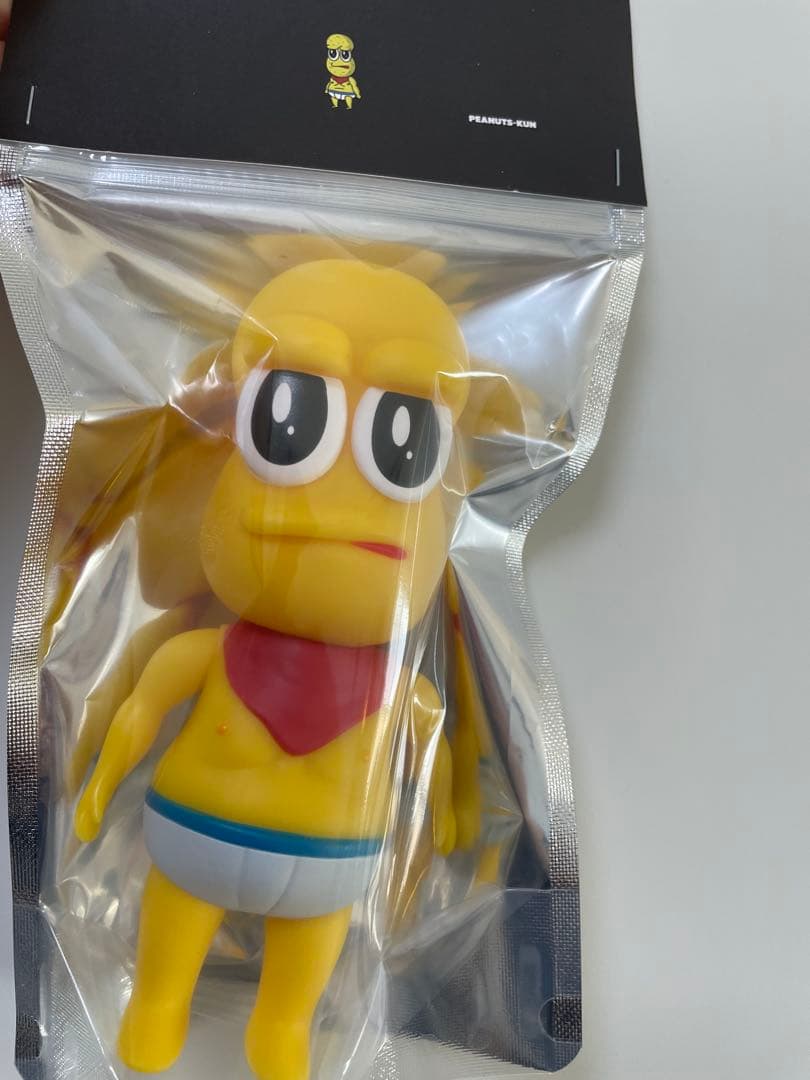 ピーナッツくん ソフビ ぽこピー PQ ショッパー付き。