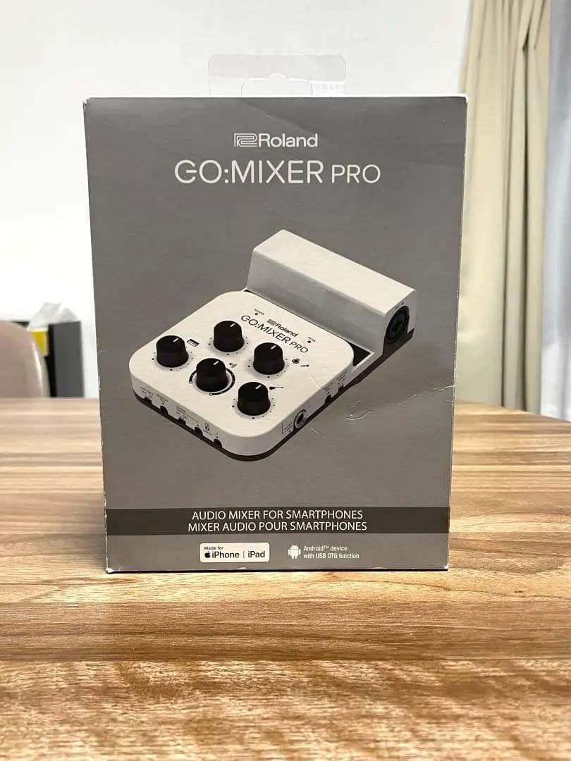 Roland GO:MIXER PRO オーディオミキサー　付属品、箱あり