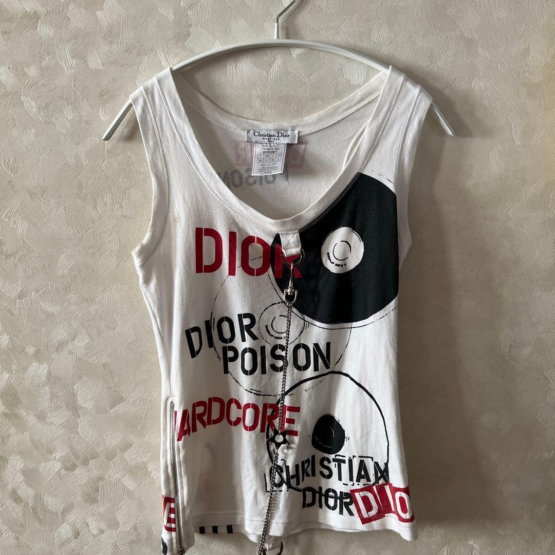 激レア Christian Dior ガリアーノ期 タンクトップ ハードコア