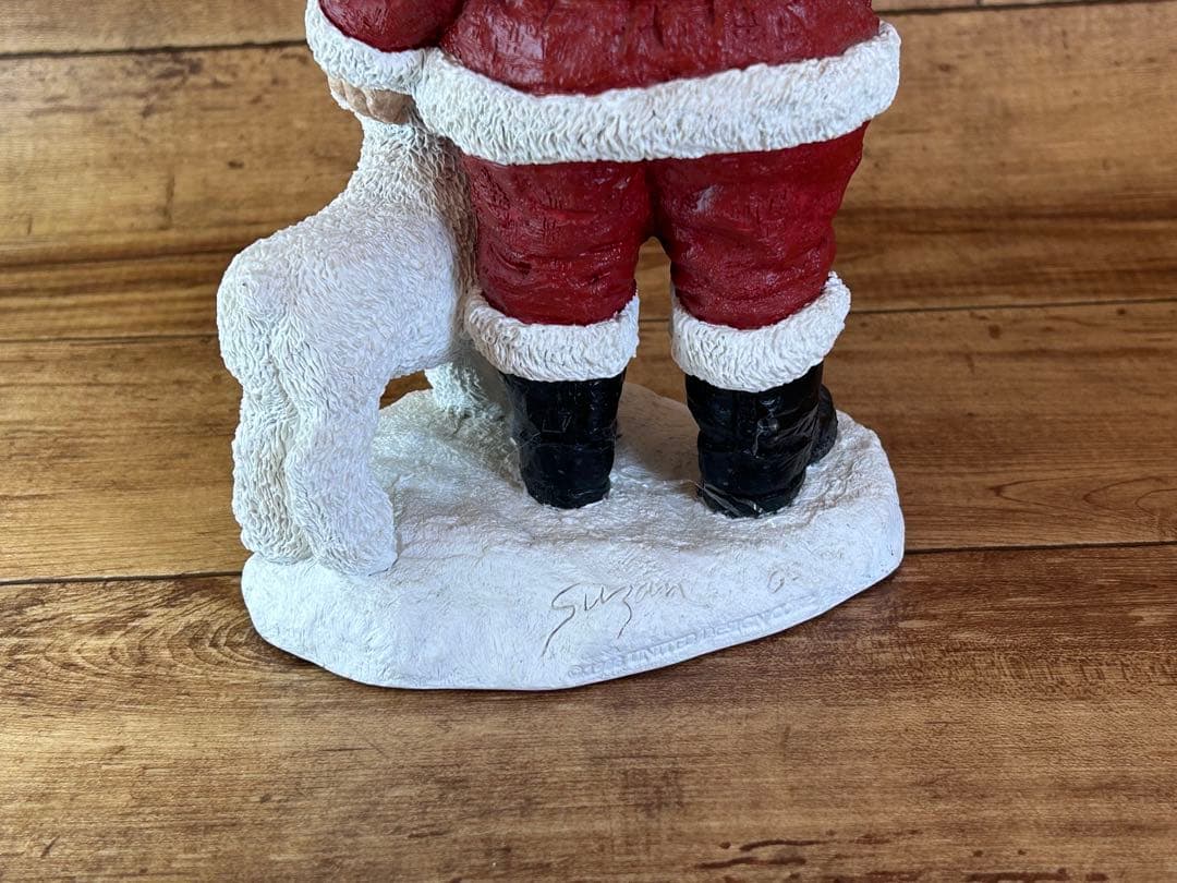 サンタクロース 置物 陶器製