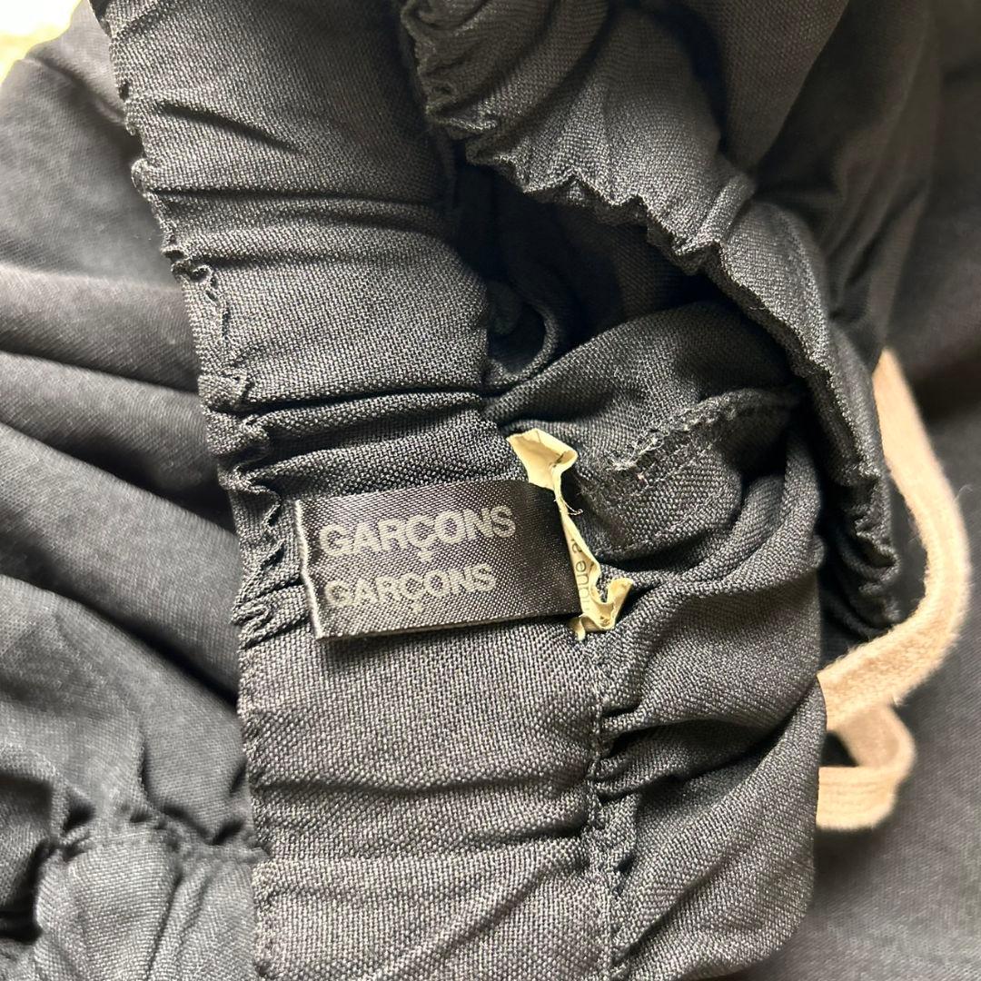 【美品】 COMME des Garsons バルーン ワイド パンツ ブラック