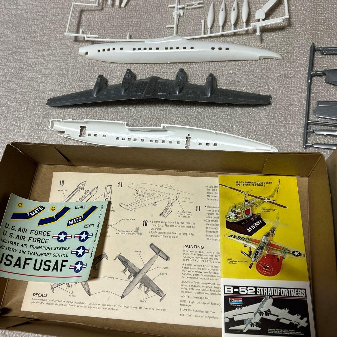 航空機モデルキットセット　6機セット