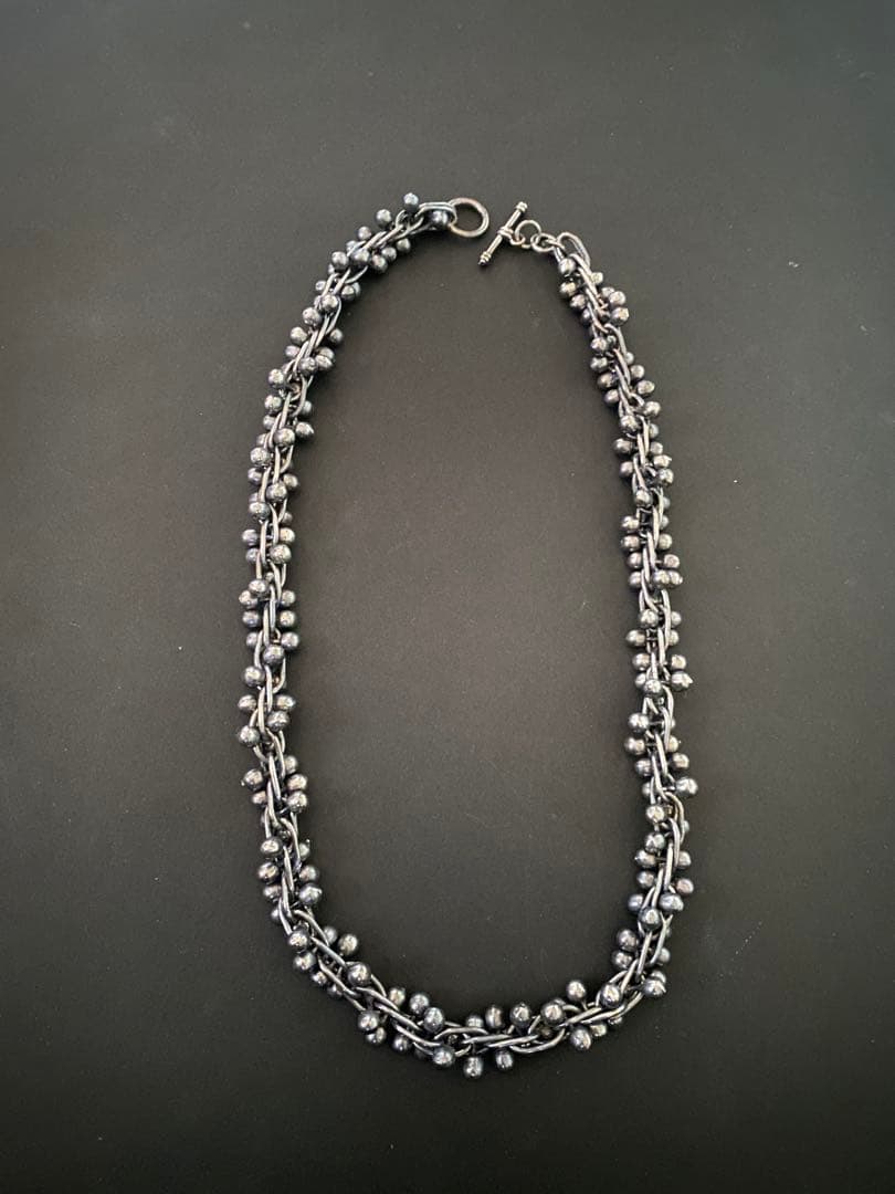 Vintage DNA チェーンリンク シルバー ネックレス