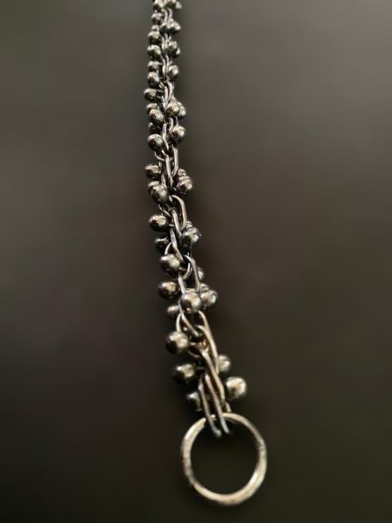 Vintage DNA チェーンリンク シルバー ネックレス