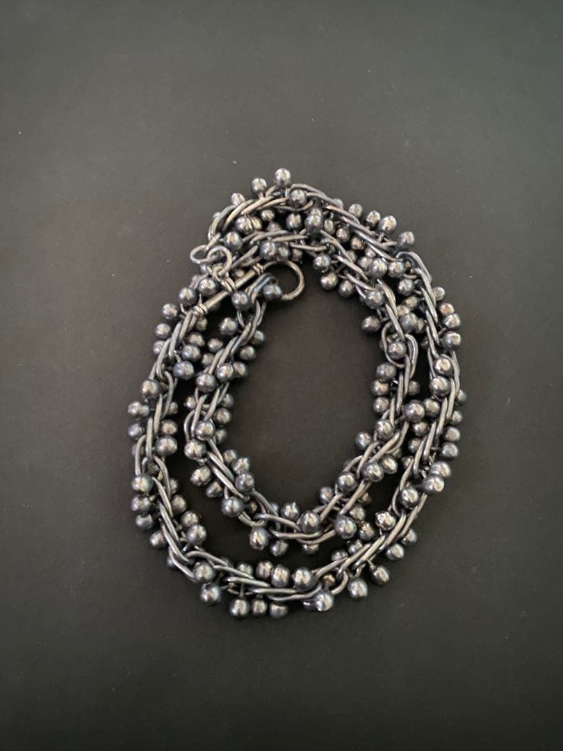 Vintage DNA チェーンリンク シルバー ネックレス