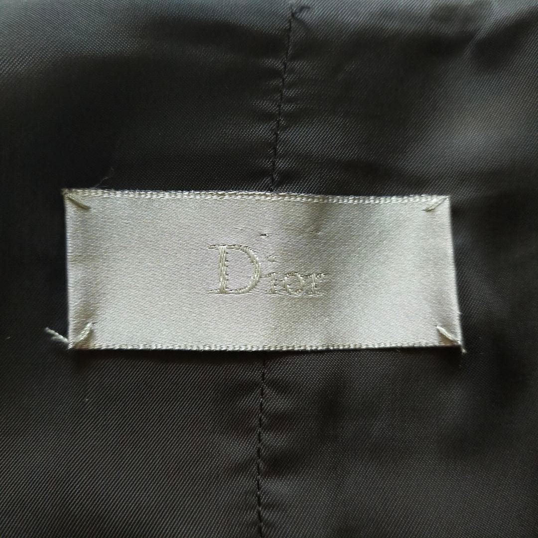 イタリア製　カシミヤ混　DIOR HOMME　44　テーラードベスト　ジレ