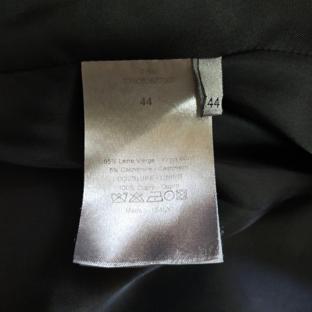 イタリア製　カシミヤ混　DIOR HOMME　44　テーラードベスト　ジレ