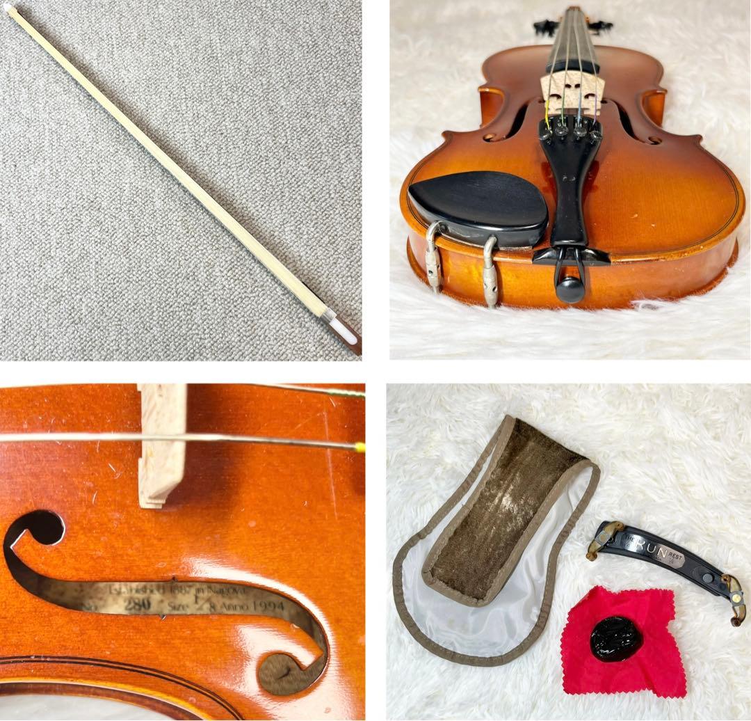 SUZUKI スズキ バイオリン No.280 1/8 1994年 ケース付