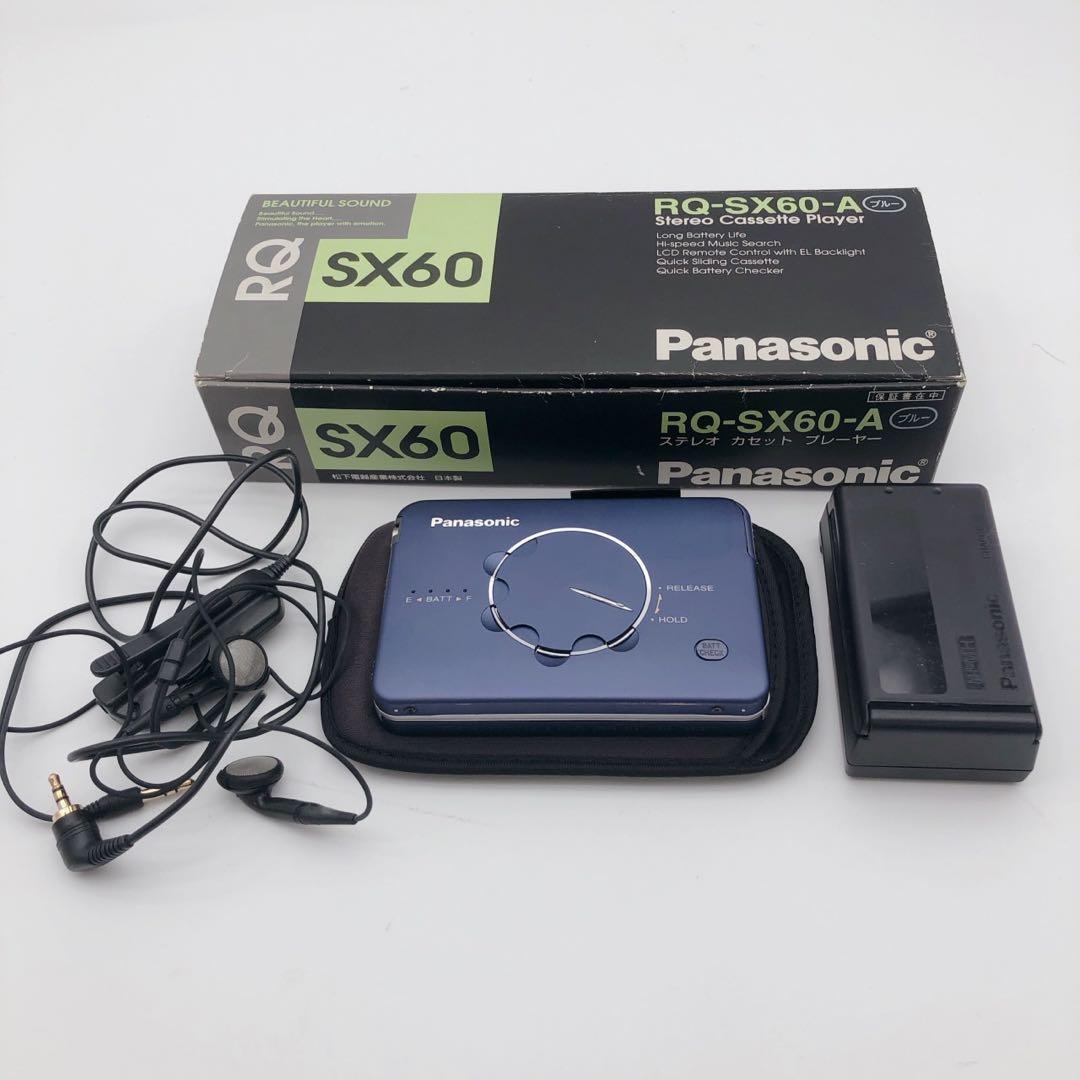 Panasonic ステレオカセットプレーヤー RQ-SX60-A