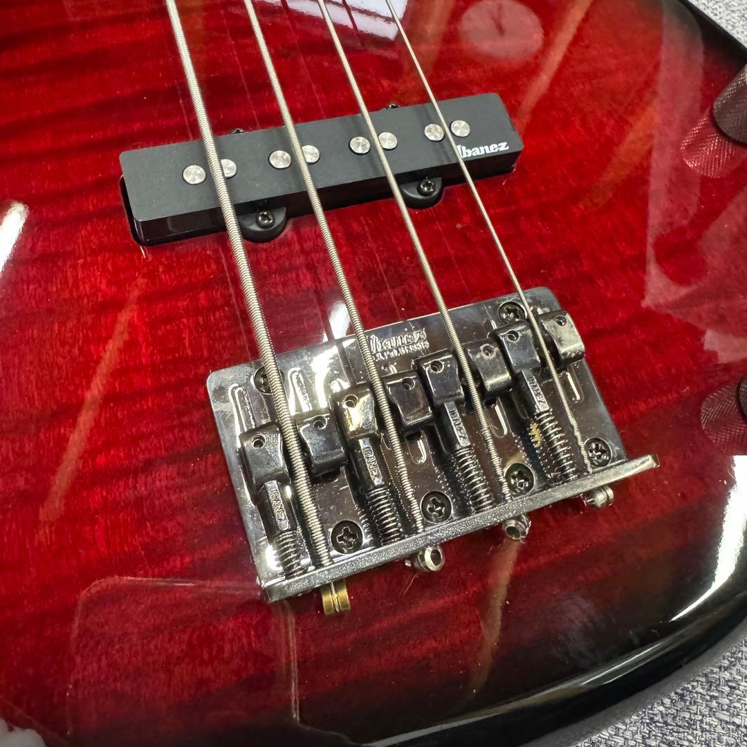 美品 Ibanez エレキベース GIO GSR450 サンバースト 赤 320