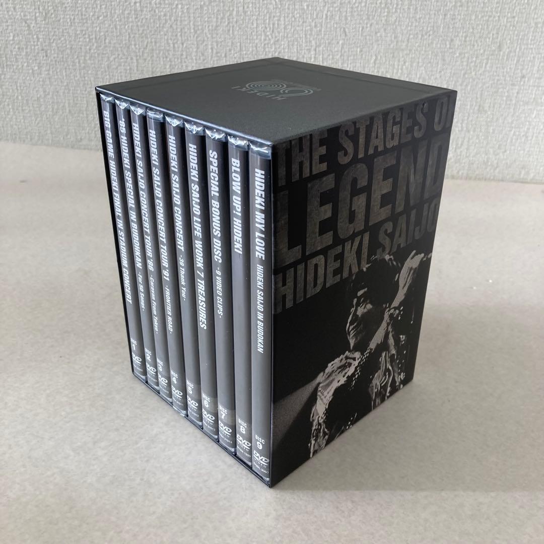 【未開封】最安値価格！DVD 9枚組 西城秀樹