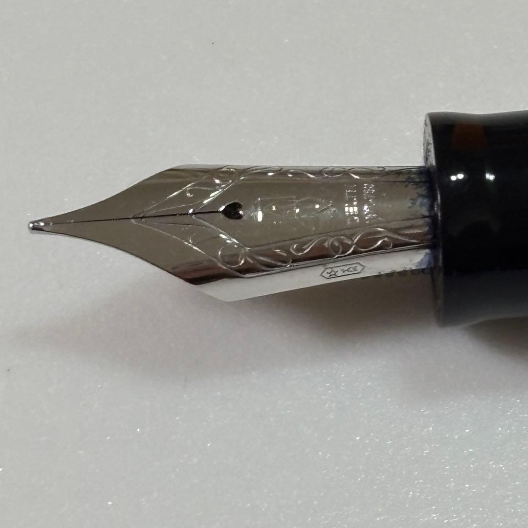 DELTAデルタ　ドルチェビータ　万年筆シルバー925 18K750 M