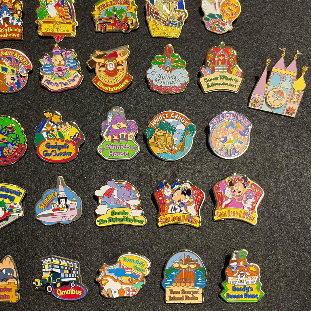 【キーマカレー様】東京ディズニーランド・ディズニーストア ピンバッジ 50点