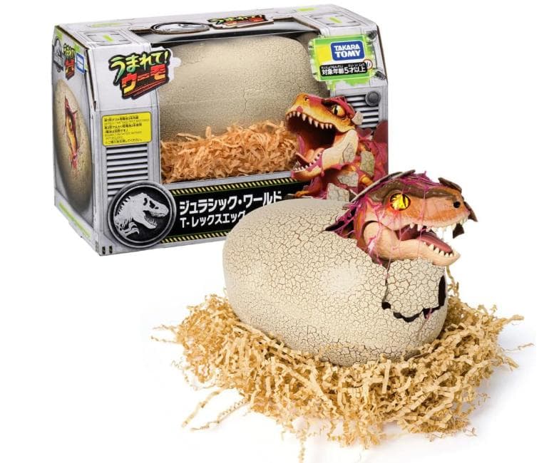 【新品】うまれて! ウーモ ジュラシック・ワールド T-レックスエッグ