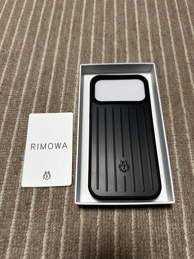 RIMOWA リモワ iPhone17proMaxケース ブラック