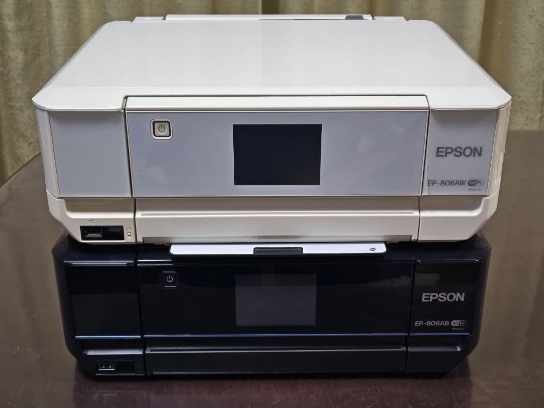 【ジャンク】EPSON EP-806AW と EP-806AB