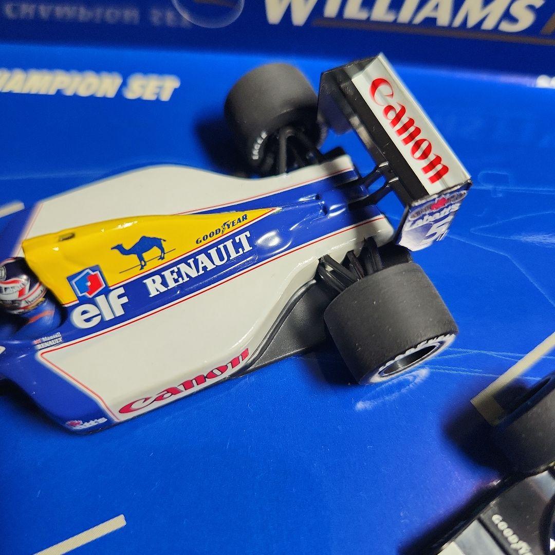 1/43 ウィリアムズルノー　FW14B FW15C ワールドチャンピオンセット
