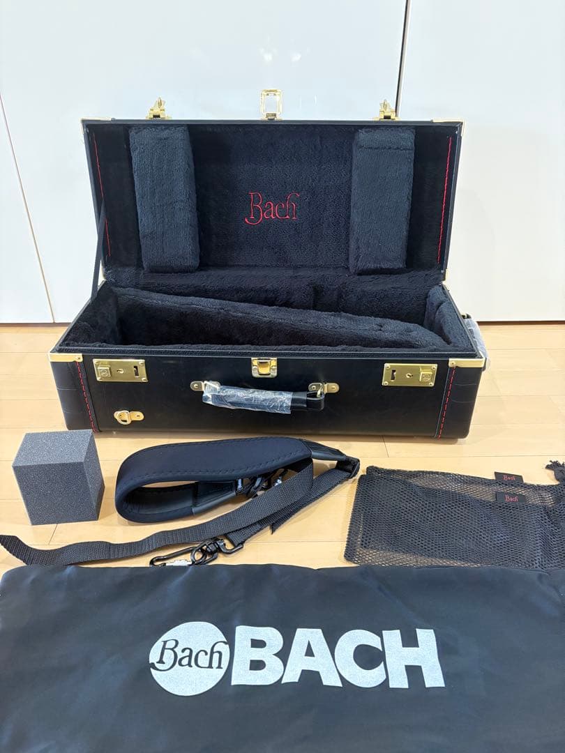 m*u様 Bach純正　トランペットダブルハードケース