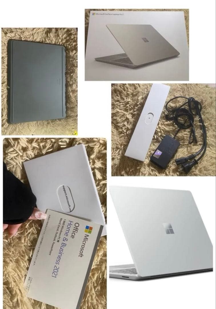 surface laptop Go2/256GB/箱・プロダクトキー・充電器付