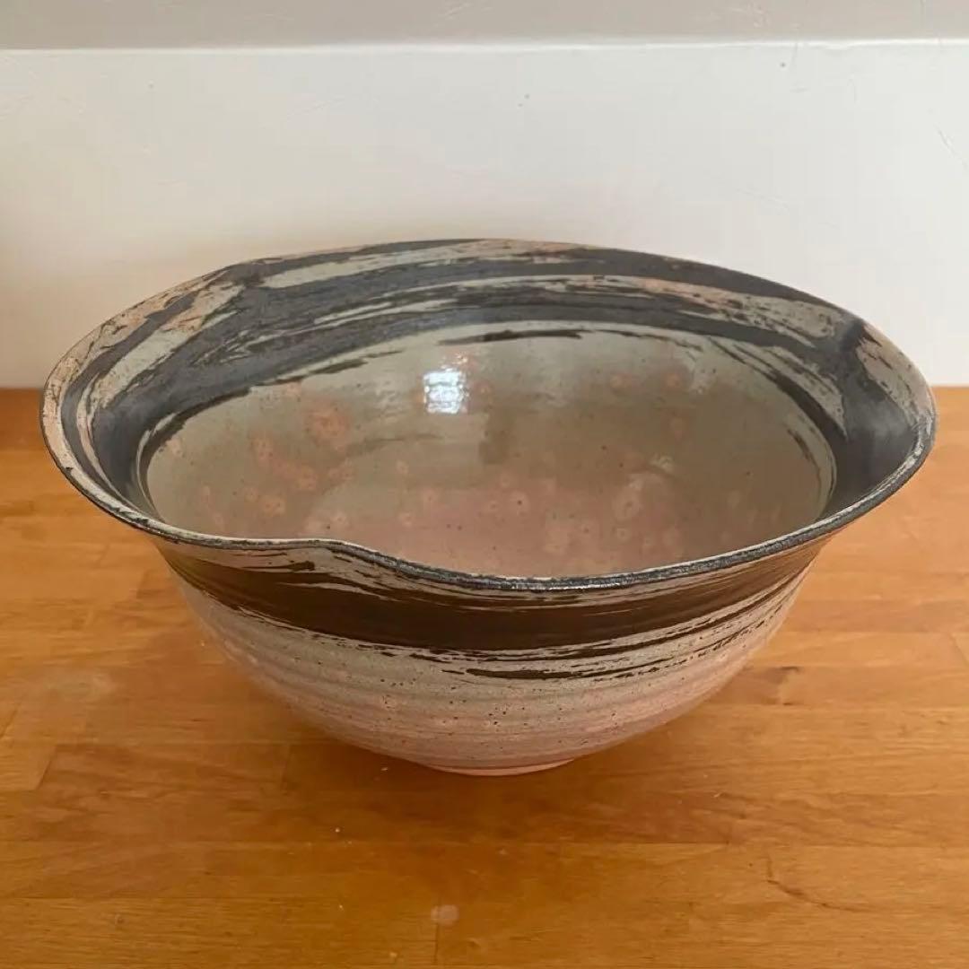 鉄刷毛目　大皿　新品