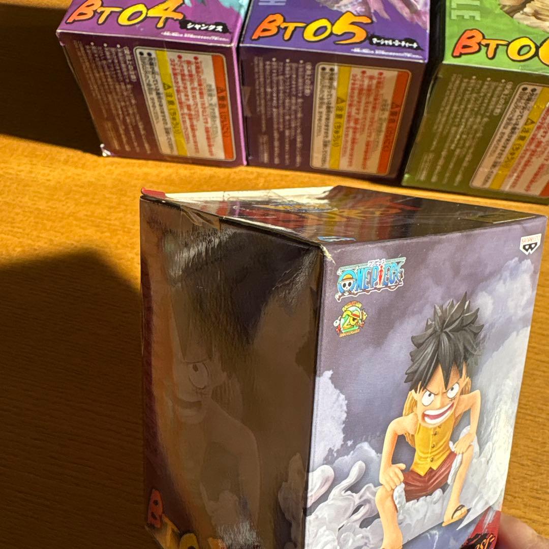 ワンピースフィギュア ワーコレ BURST 全6種 新品未開封セット‼️