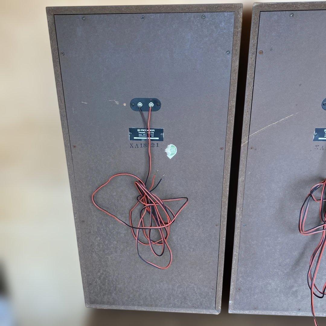 パイオニア PIONEER レトロ ペアスピーカー☆CS-F6