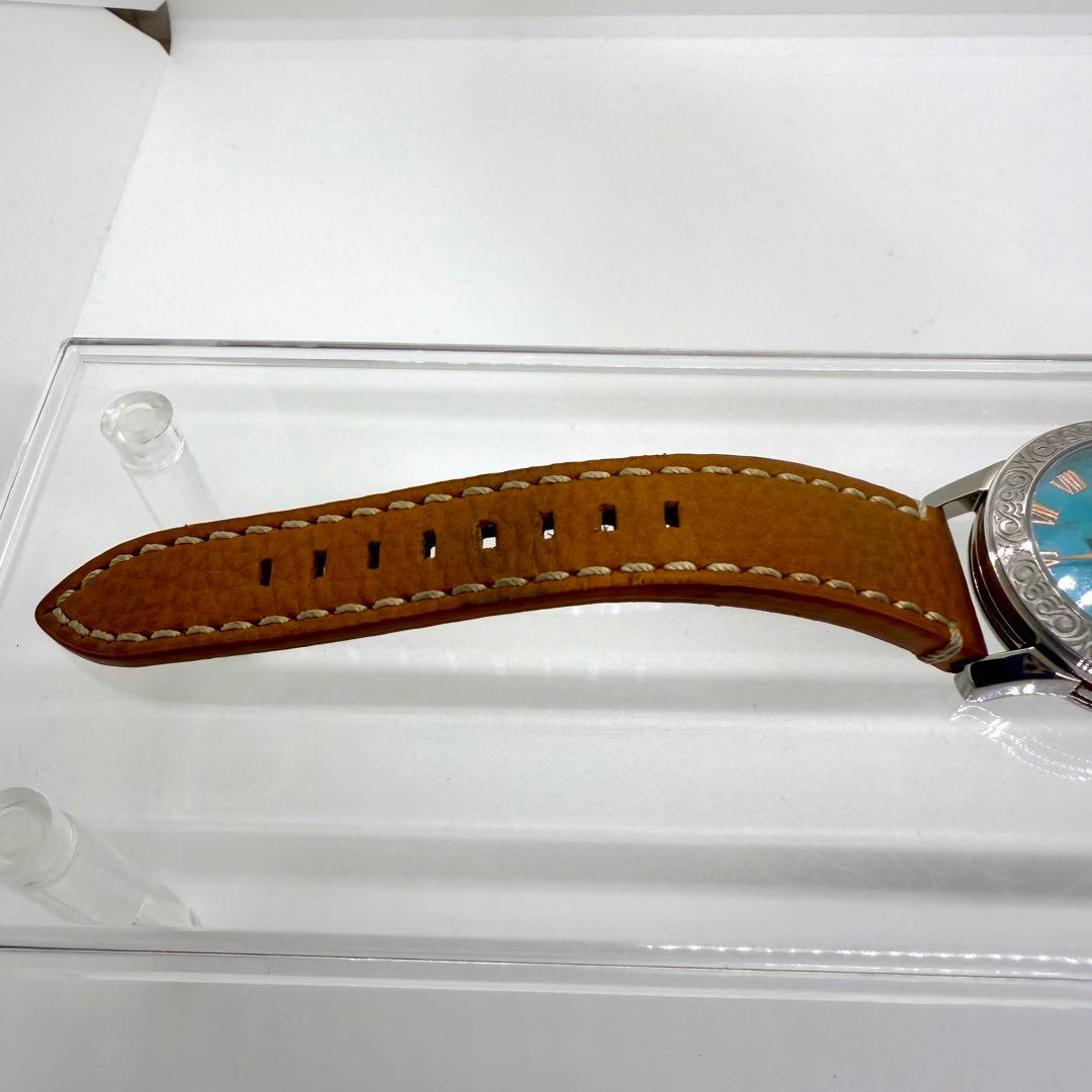 【新品電池 可動品】SAAD ターコイズ　腕時計　サード　天然石