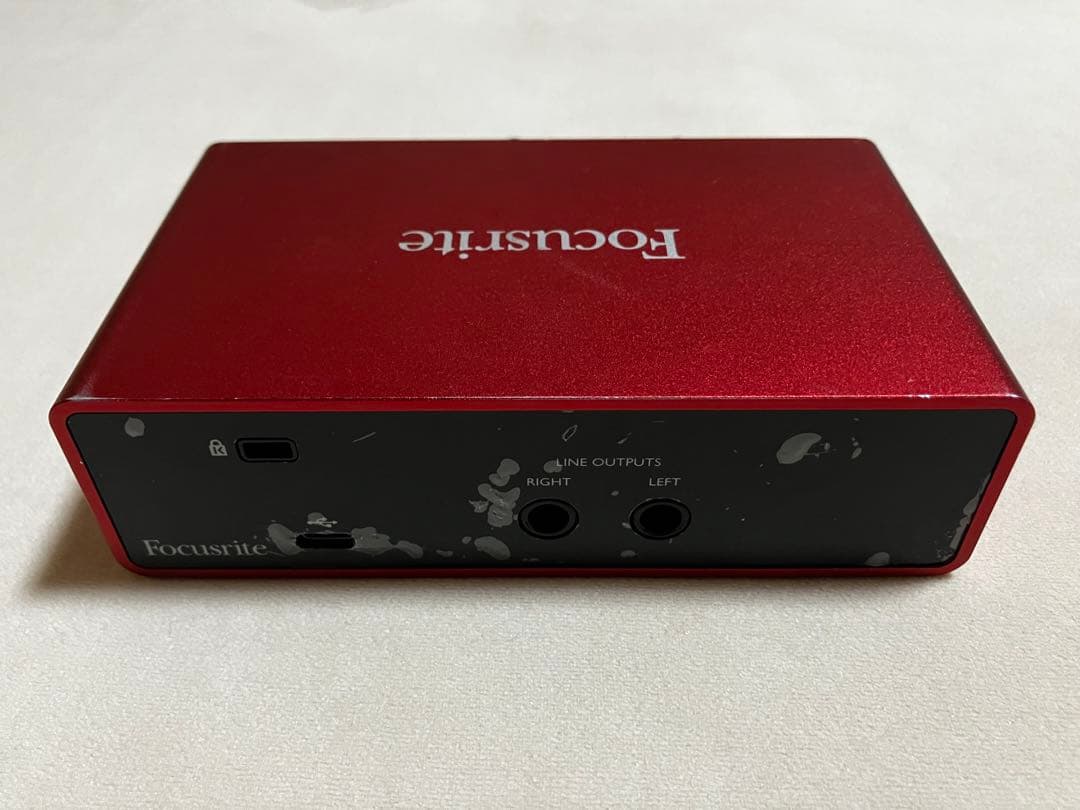DTM・DAW FOCUSRITE Scarlett Solo (gen. 3)