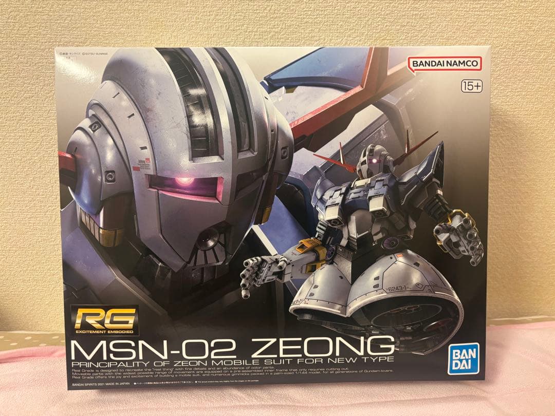 RG MSN-02 ZEONG ガンプラ