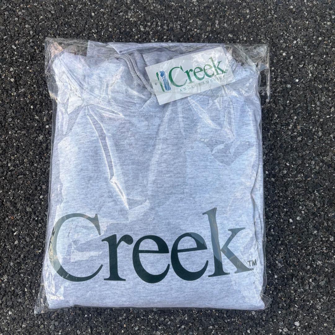 Creek グレー パーカー　Lサイズ