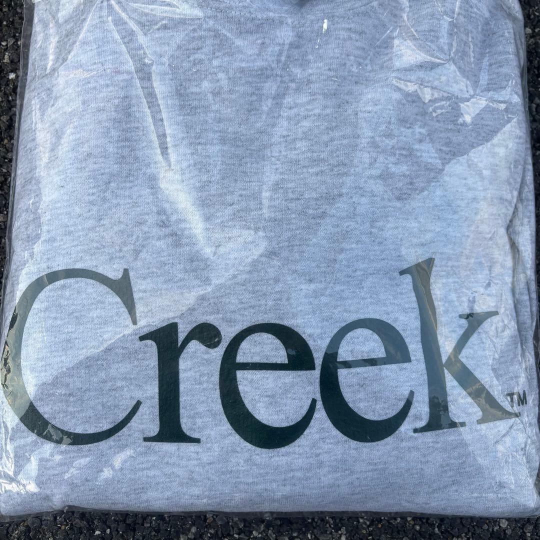 Creek グレー パーカー　Lサイズ