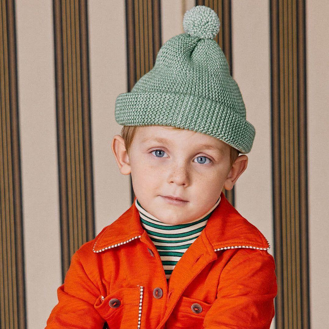 misha&puff gutter hat ニット帽