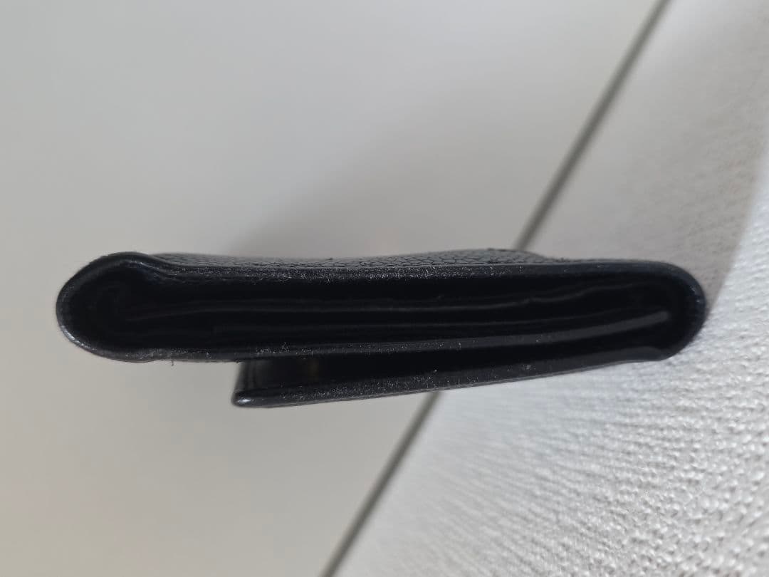 CHANEL ブラック 二つ折り財布　ジャンク品